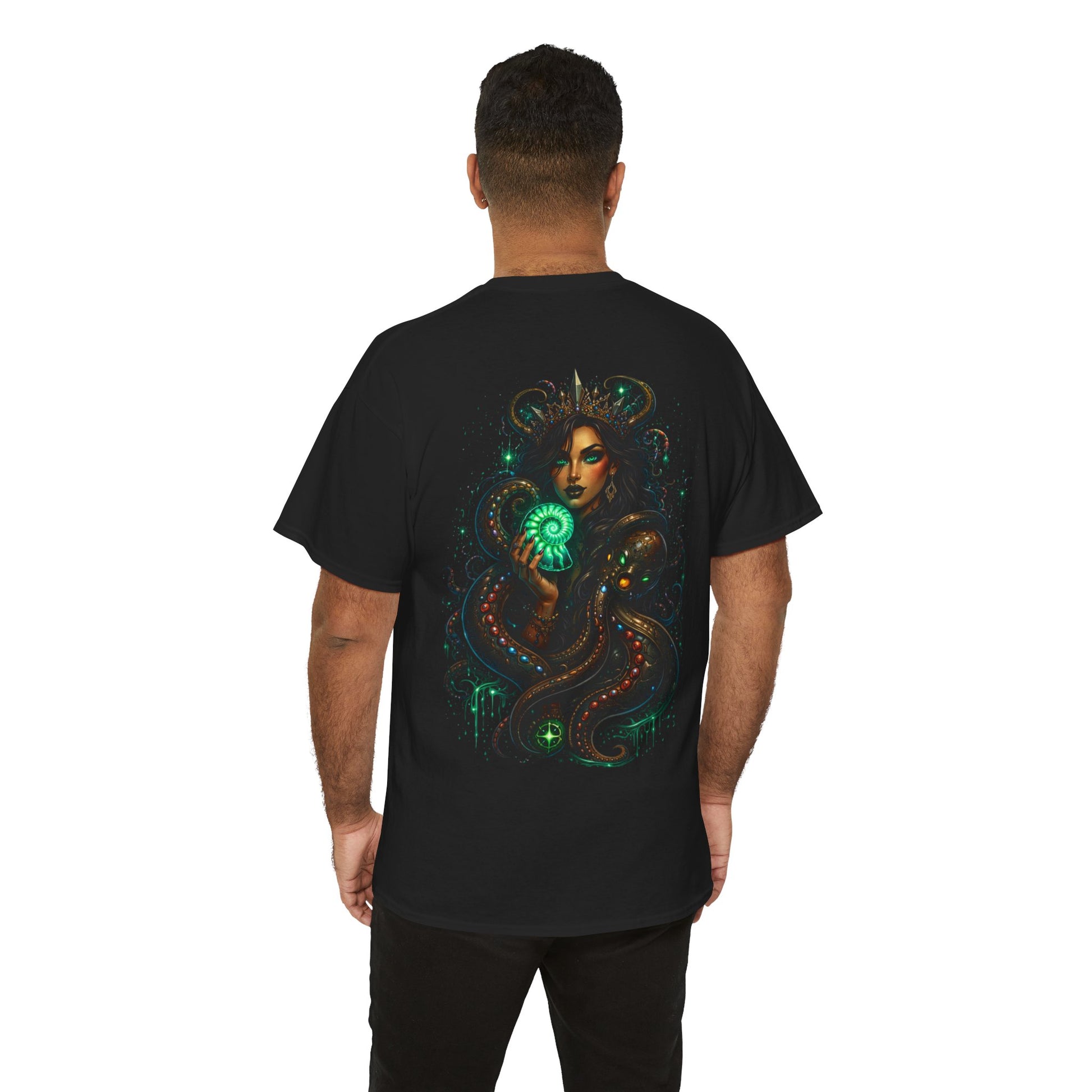 Octopus Goddess T-Shirt — Mystic Sea Woman Graphic Tee