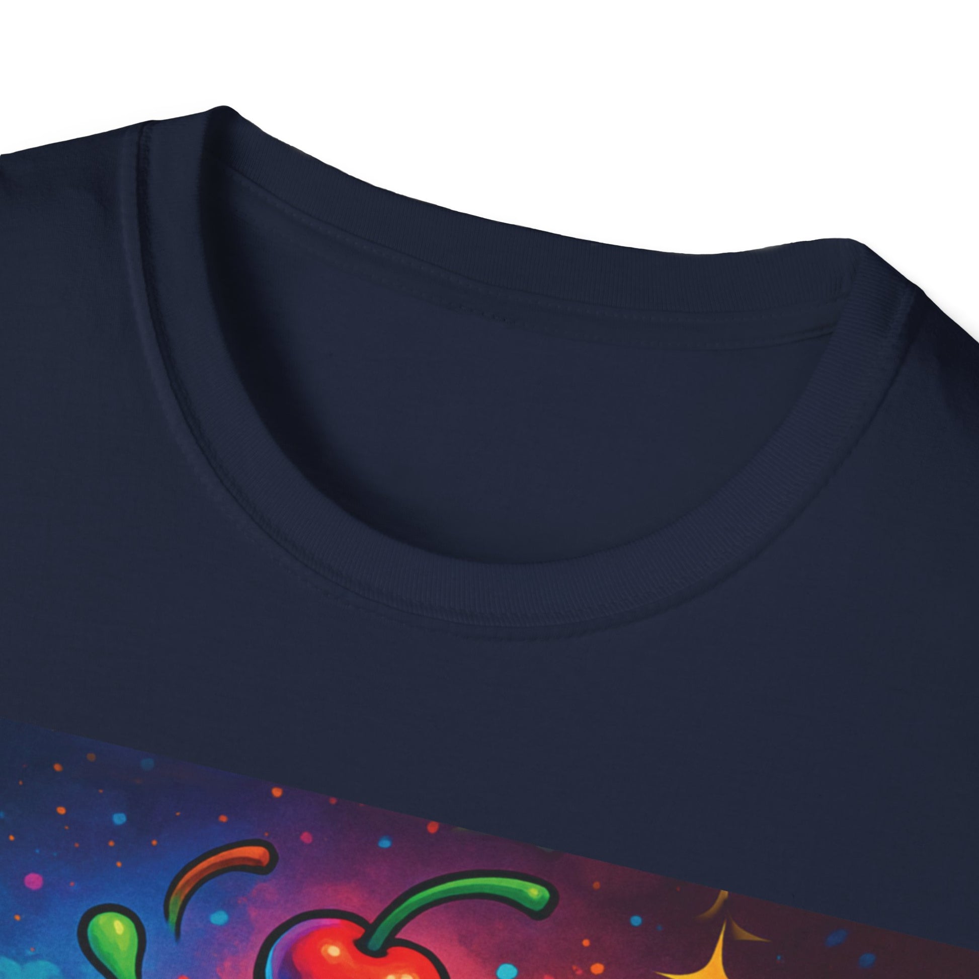 Cosmic Cone Alien, Ego Death® Neon Ice Cream T-Shirt
