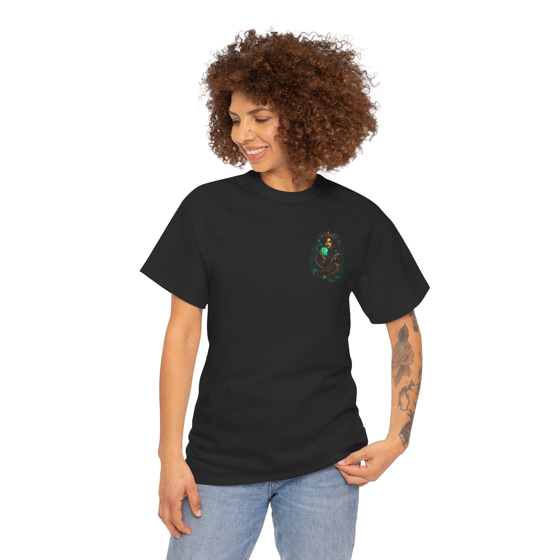 Octopus Goddess T-Shirt — Mystic Sea Woman Graphic Tee