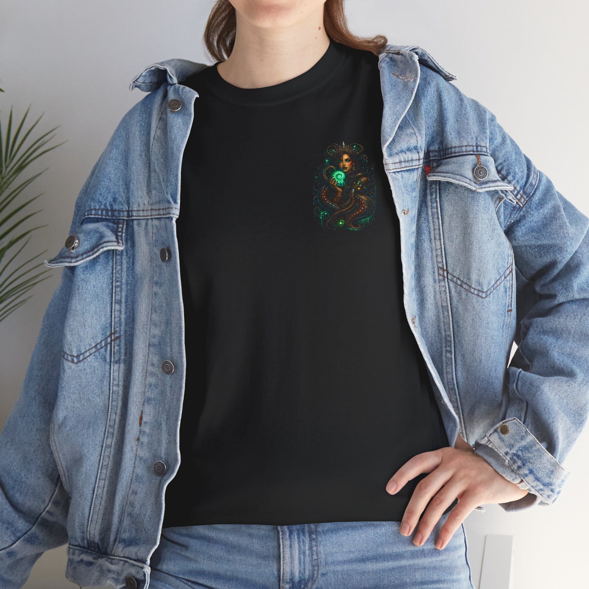 Octopus Goddess T-Shirt — Mystic Sea Woman Graphic Tee