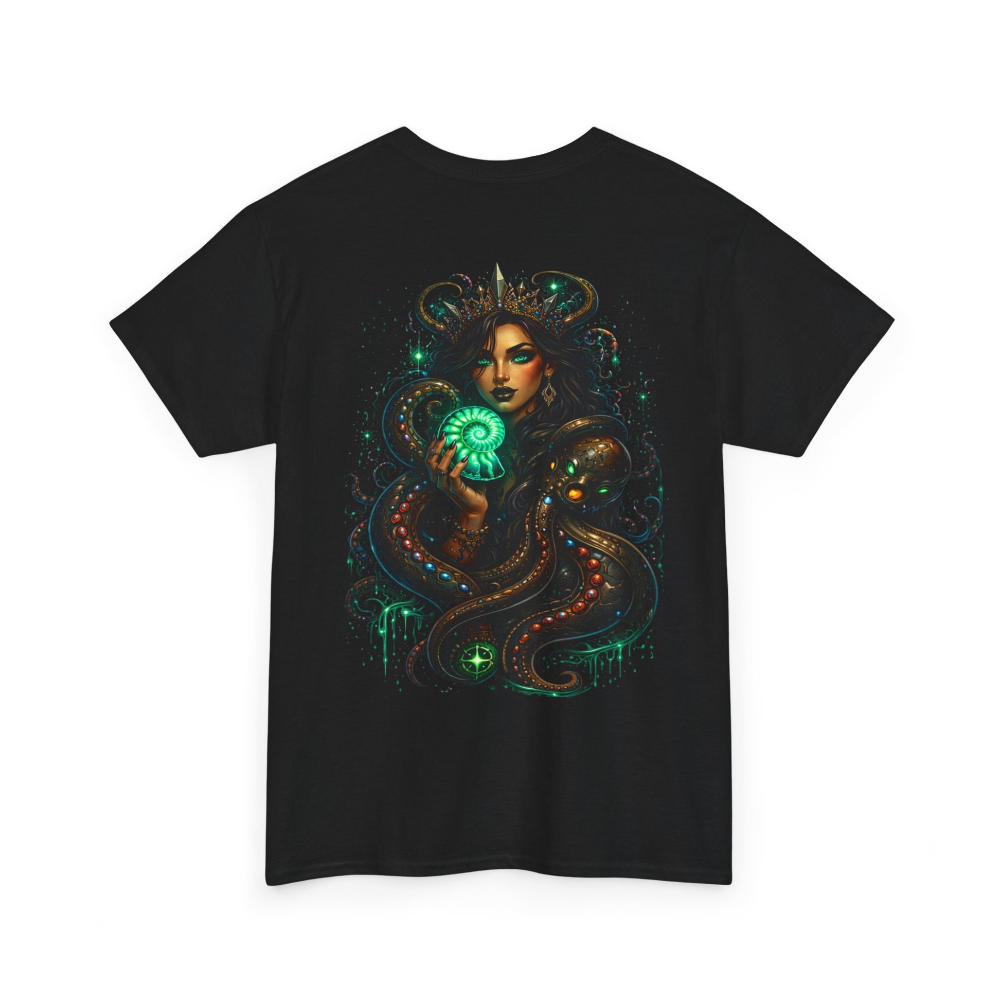 Octopus Goddess T-Shirt — Mystic Sea Woman Graphic Tee