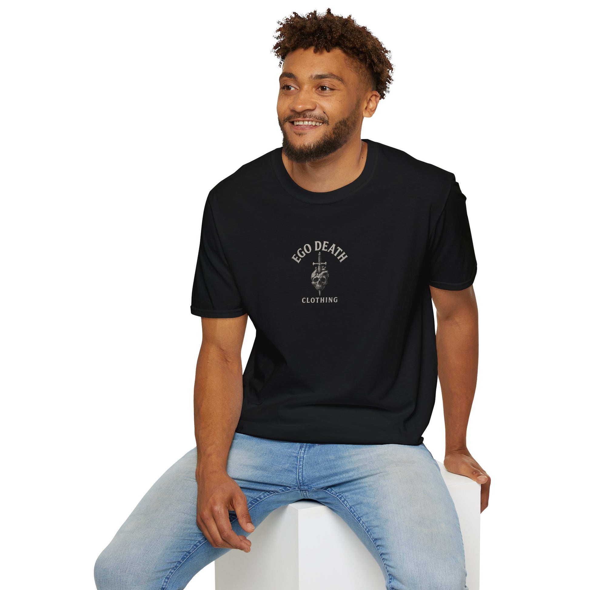 Ego Death Clothing brand Skull & Dagger T‑Shirt — Gothic Graphic Tee
