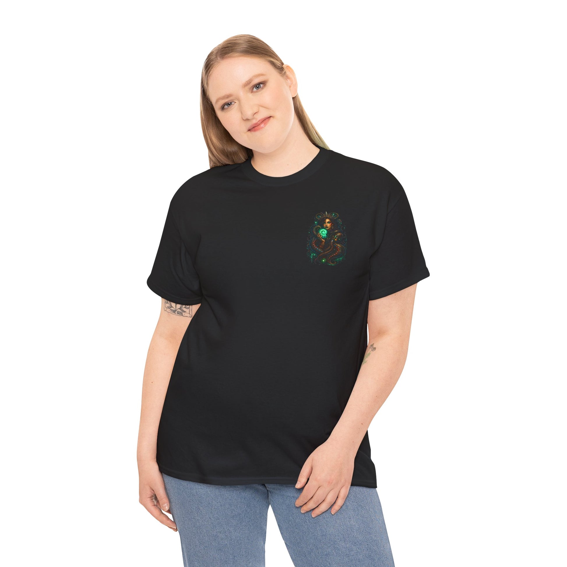 Octopus Goddess T-Shirt — Mystic Sea Woman Graphic Tee