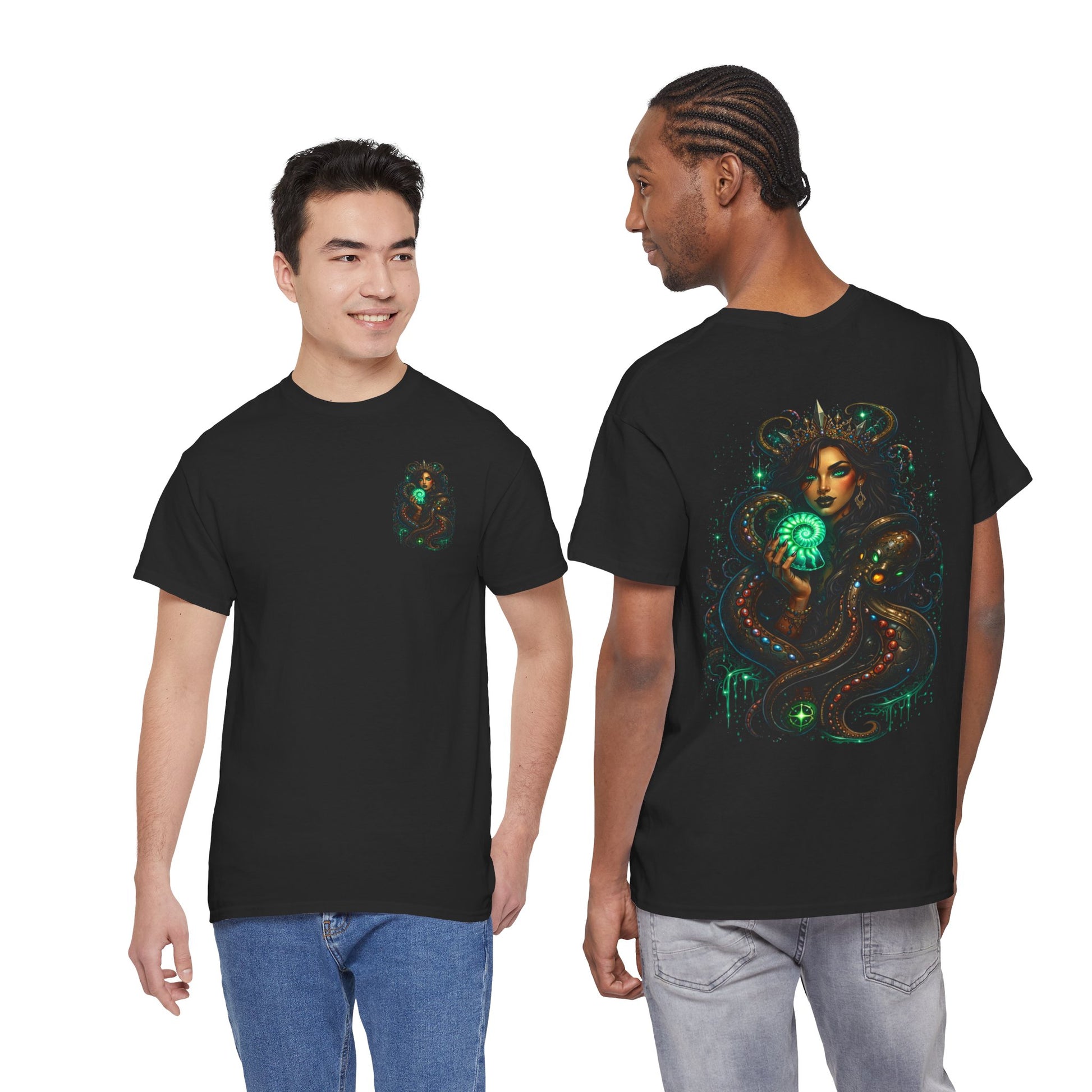 Octopus Goddess T-Shirt — Mystic Sea Woman Graphic Tee