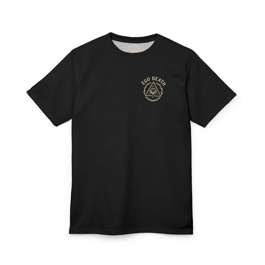 The Lovers End.  Gothic Skeleton Rose T-shirt