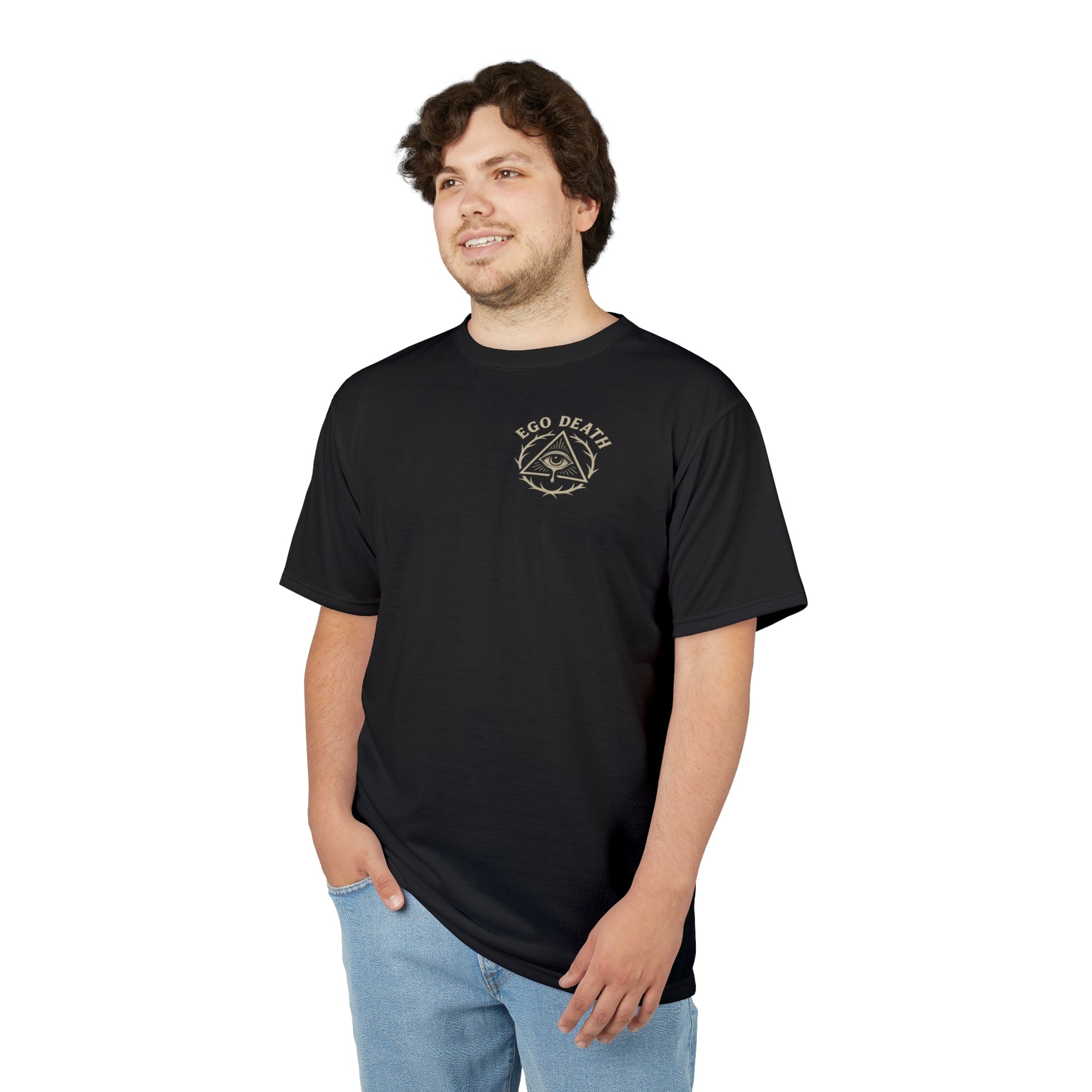 The Lovers End.  Gothic Skeleton Rose T-shirt