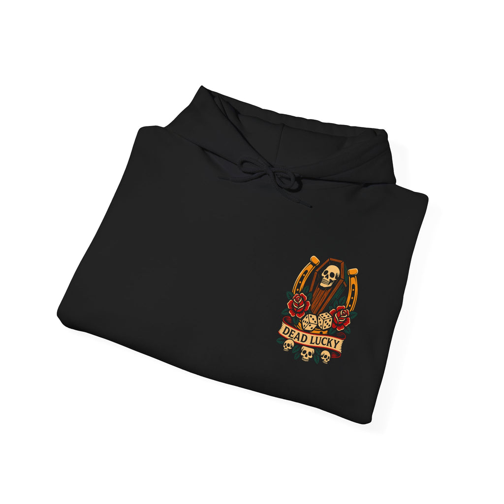 Ego Death Heavy Blend Hoodie | Unisex Sweatshirt, Gift for Gamers, Halloween Apparel, Trendy Streetwear, Vintage Skull Design